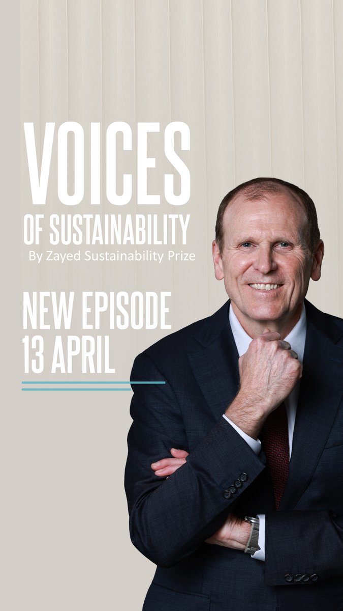 Episode 58 of Voices of Sustainability premieres 13 April at 5pm UAE time. Hear from Gary White of Water.org on scaling solutions to the global water crisis and driving real-world impact.