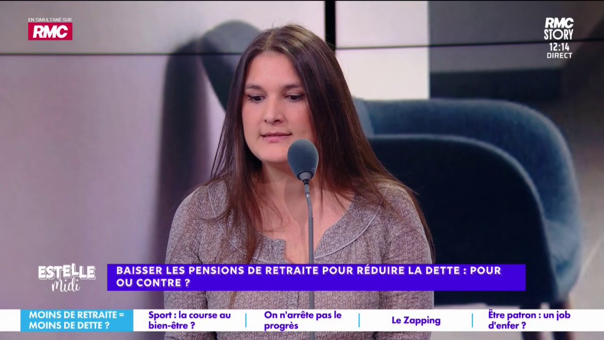 💶 Baisser les pensions 🎙️ Juliette Briens : "Qu'est-ce qui est le plus délicat ? Baisser les retraites géantes des boomers ou ponctionner 30% du salaire des actifs ?! Les actifs sont la force vive de ce pays ! Il faut rendre aux actifs le fruit de leur travail !"
