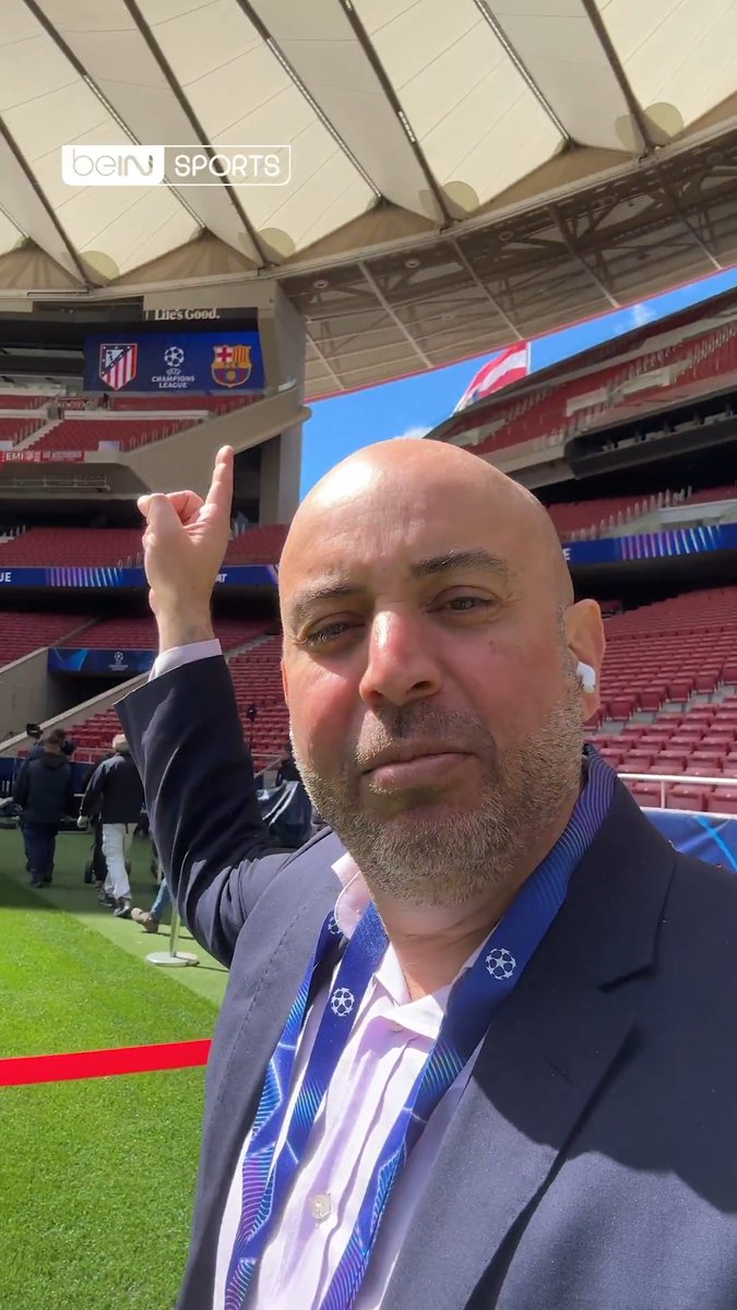 🏟️🔥 ملعب ميتروبوليتانو جاهز لاستضافة الموقعة المرتقبة بين أتليتيكو مدريد وبرشلونة في إياب ربع نهائي دوري أبطال أوروبا 💬 هل نشاهد ريمونتادا كاتالونية أم سيكرر الروخيبلانكوس تفوقه؟ #دوري_أبطال_أوروبا | #أتلتيكو_مدريد_برشلونة #UCL | #beINUCL