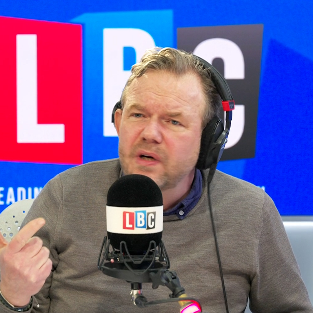 "What is he even talking about!" James O'Brien reacts to Donald Trump taking on his latest foe... the Pope.