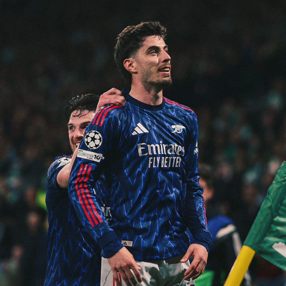 Gabi's creativity. Kai's touch and finish. The defining moment in our quarter-final away leg at Sporting CP ⏪