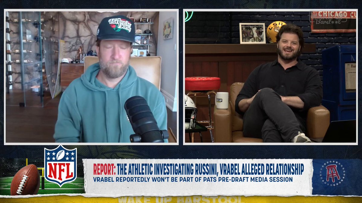 .Dave Portnoy gives his take on the Vrabel/Russini situation