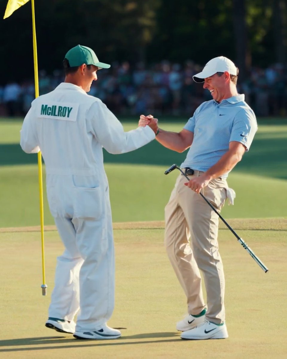 Reliving the final moment of the 2026 Masters. #themasters