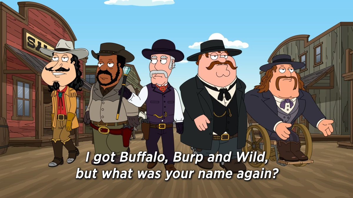 the dust has settled 🏜️ the latest #familyguy episode is now on Hulu.