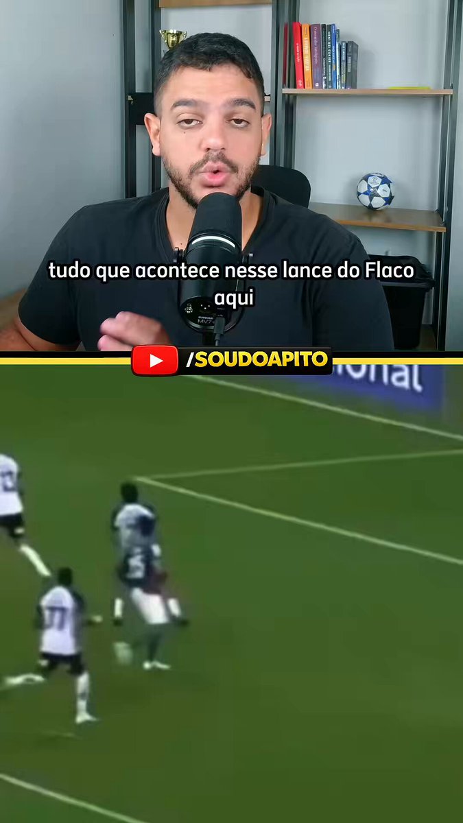 Análise da possível expulsão do Flaco por “agredir” o Breno Bidon. Corinthians x Palmeiras 🗣️ Flavio Rodrigues de Souza - SP/FIFA 🖥️ VAR: Daniel Nobre Bins - RS/FIFA