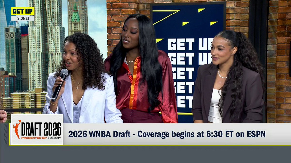 "You have a sharpshooter in Azzi Fudd from UConn. You have the ultimate point guard who can pass from every single angle in Olivia Miles. And then, Awa Fam Thiam." Watch the WNBA Draft coverage at 6:30 PM ET on ESPN 🍿📺