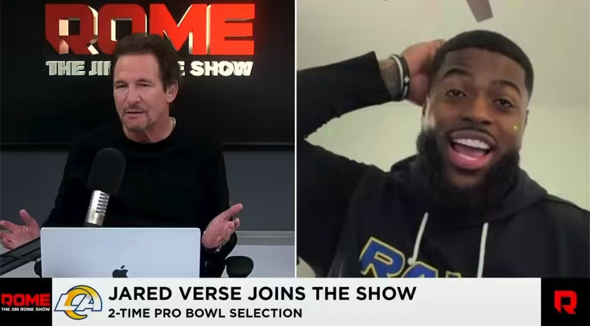 Jared Verse shares why he’s looking forward to the 49ers - Rams matchup in Australia: “I respect San Francisco. I respect the team that they have. I respect the Olinemen. I respect the scheme that they run and the people that they have on their roster, but I hate San Francisco at the same time because of this: Two of my teammates from Florida State, Tatum Bethune and Renardo Green, both play defense for them. So whenever we play them, it’s like the biggest beef. We don’t say hi to each other pregame. We’re talking trash to each other. There’s no dap-ups, there’s not high-fives, there’s nothing like that. They walk by me, I walk by them. So now we’ve got to go all the way to Australia to do this, it’s going to be an even higher level. Now, when we beat them, I can say, 'I’m beating your 'A' outside the country, too. It don’t even got to just be in L.A. and San Francisco. I can beat you anywhere we go'.” 🎥: Jim Rome