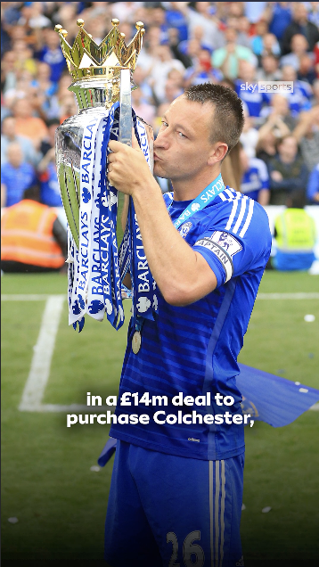 John Terry is part of a consortium to purchase League Two side Colchester United, according to reports 👀🗞️