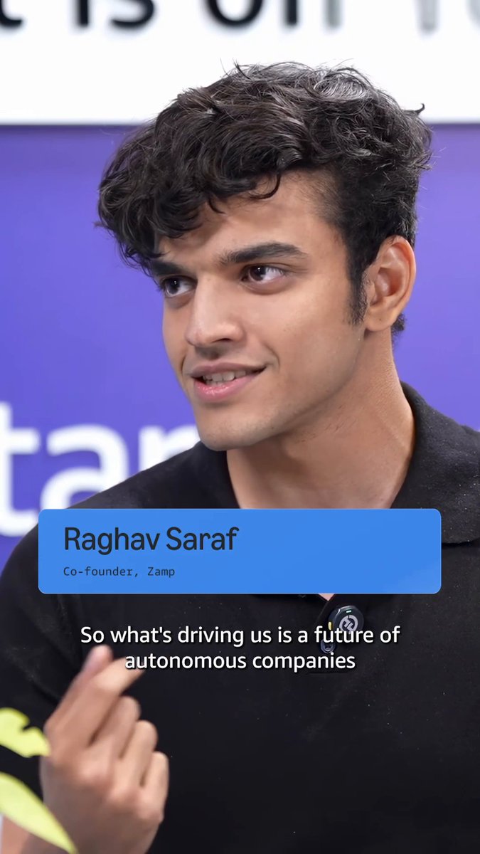 Zamp is shaping enterprise automation with AWS. The startup is enabling everyone with ideas to build with AI agents, says Co-founder Raghav Saraf. Using Amazon Bedrock and AWS managed services, Zamp is enabling organizations to automate workflows, accelerate onboarding, and reduce operational backlogs from months to days.