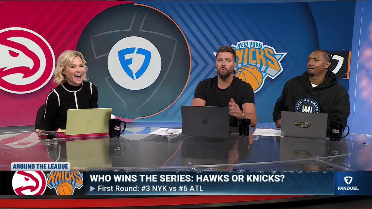 "The Hawks are loaded... the last 10 games, I would think the Hawks are the 3-seed and the Knicks are the 6-seed." 👀 Chandler Parsons says New York will have to match the intensity, athleticism and versatility of Atlanta 🗣️ Michelle Beadle | Chandler Parsons | Lou Williams