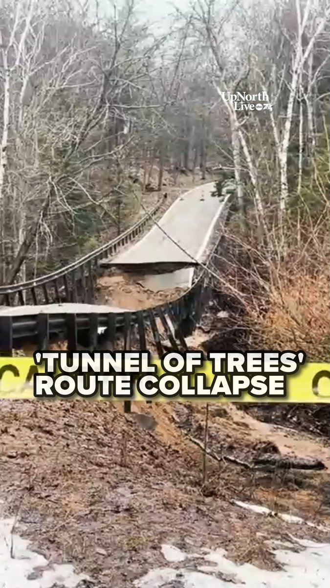 The scenic “Tunnel of Trees” route has been washed out as flood concerns grow in northern Michigan following a wet Sunday and recent snowmelt. Tunnel of Trees is a roughly 20-mile stretch between Harbor Springs and Cross Village, famous for its tree canopy and Lake Michigan views. DETAILS: