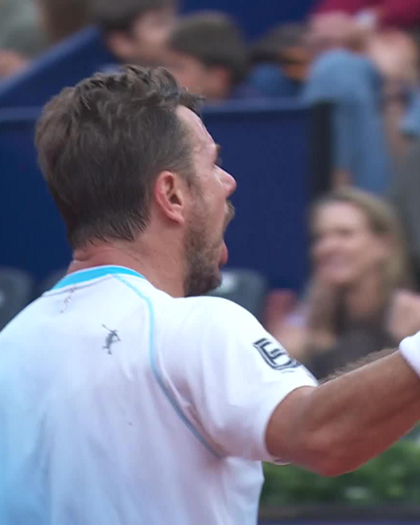 Rolling back the years 🇨🇭 Stanislas Wawrinka #BCNOpenBS