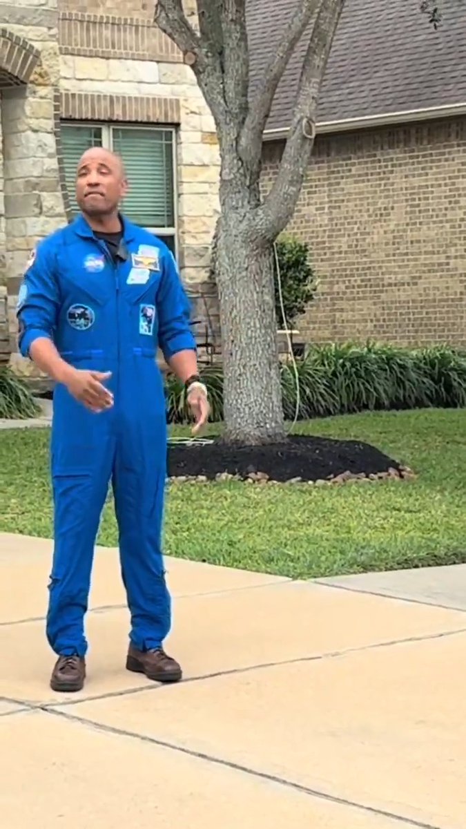 Artemis II astronaut Victor Glover's message to his neighbors after returning home from the moon: "Let's be neighbors. I don't know if you heard me say it, but God told us to love Him with all that we are and love our neighbors as ourselves."