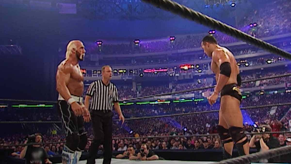 “Even Dwayne Johnson to this day said it’s the greatest match he’s ever had.” Looking back at WWE legend Hulk Hogan’s iconic #WrestleMania X8 match against The Rock — which Cody Rhodes calls the ‘greatest match of all-time’ 👏 Hulk Hogan: Real American premieres April 22.