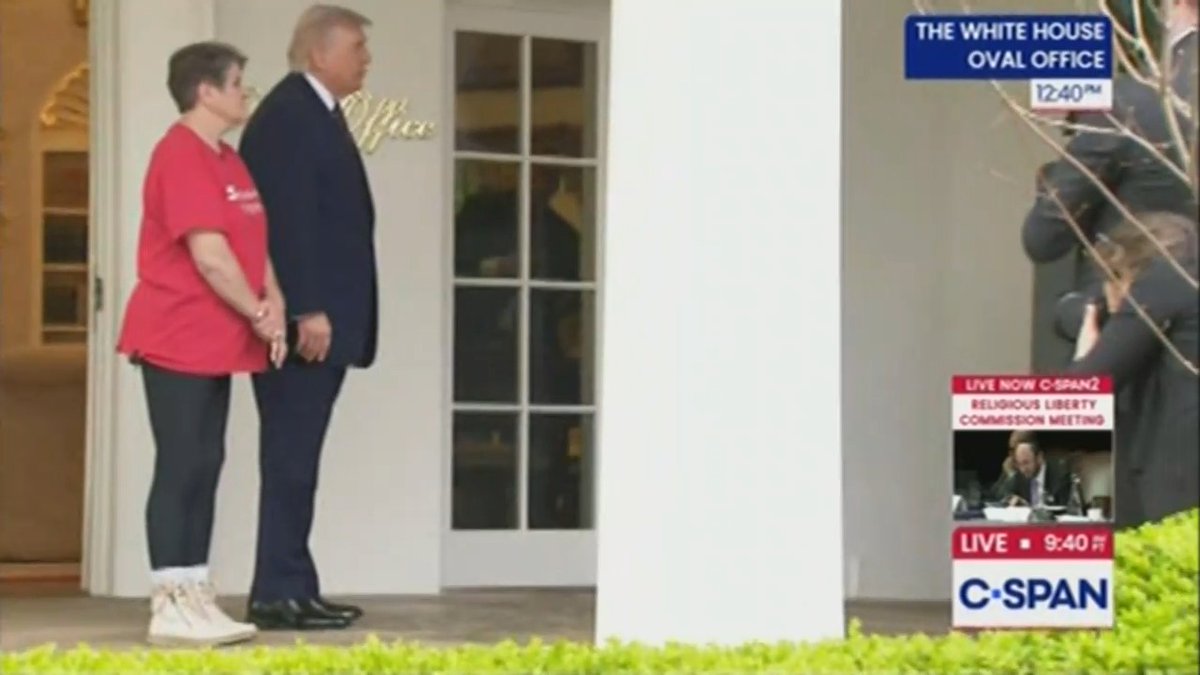 Q: Did you post that picture of you depicted as Jesus Christ? Trump: It was me. I did post it, and I thought it was me as a doctor. Only the fake news could come up with that one. It's supposed to be me as a doctor making people better, and I do make people better.
