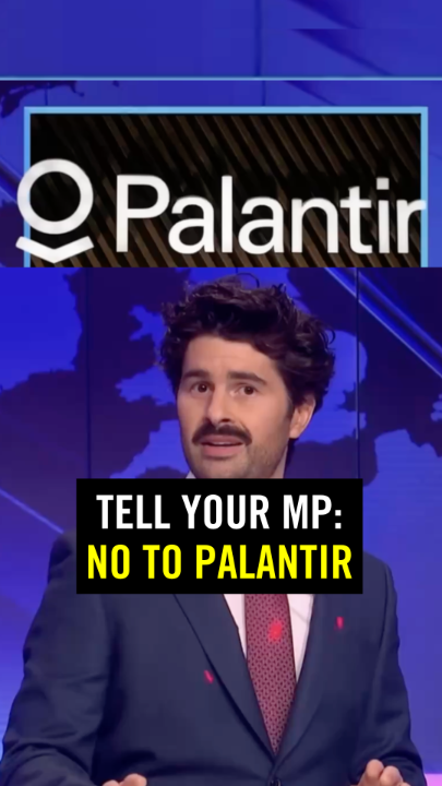 Palantir’s tech has been linked to the Israeli military's ongoing genocide against Palestinians in Gaza, raising serious human rights concerns. Palantir should have no place in our beloved NHS. This Thursday, MPs will debate Palantir's £330 million NHS contract due to public pressure and scrutiny. 📢 Email your MP and demand: No Palantir in Our NHS: