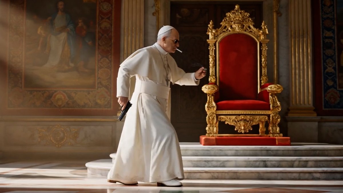 Imagine telling Pope Sosa he’s “weak on crime”
