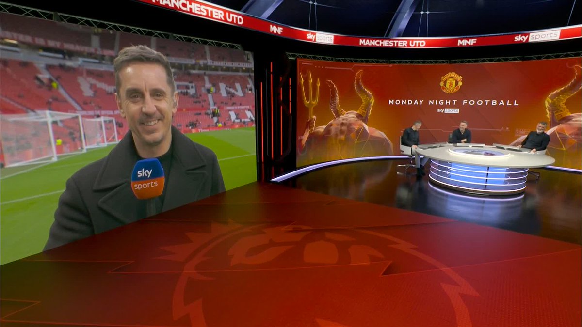 "They're in an unbelievable position for Champions League football" Gary Neville on Manchester United's turn of form 📈