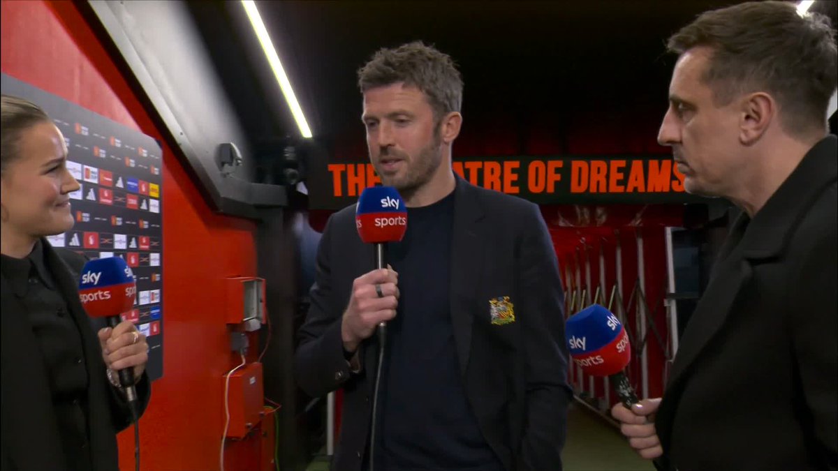 "We've put ourselves in a good position" Michael Carrick on Manchester United's push for Champions League football 🔴