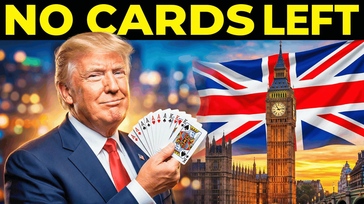 Trump exposes the British-run Strait of Hormuz extortion racket, rolls up Iran's financial pipeline from Dubai to London, and forces Britain's military chief to confess the Empire has no war plan. Susan Kokinda