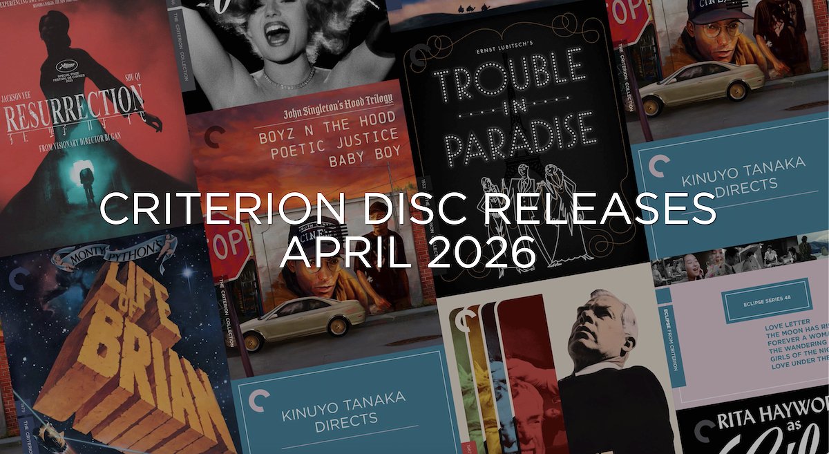 Coming to the Criterion Collection in April!
