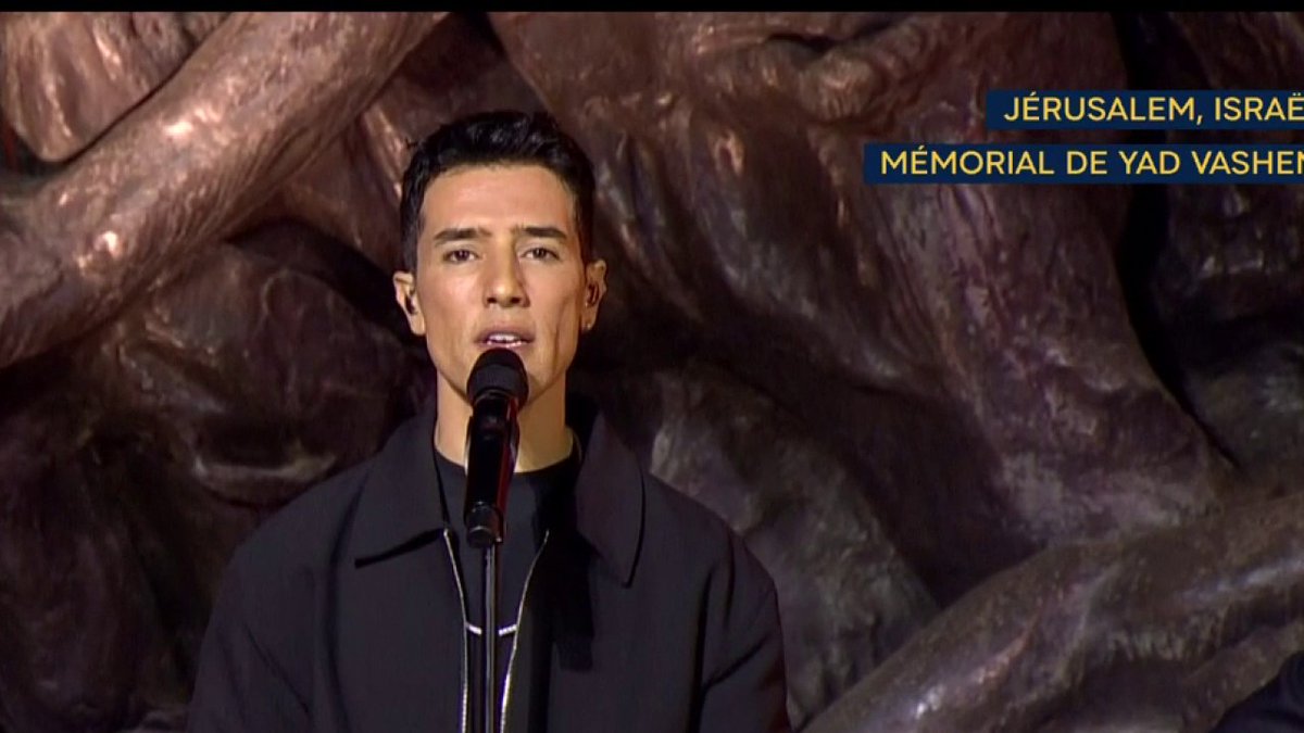 Journée du souvenir de la Shoah : l'hymne israélien retentit à Yad Vashem, interprété par Harel Skaat