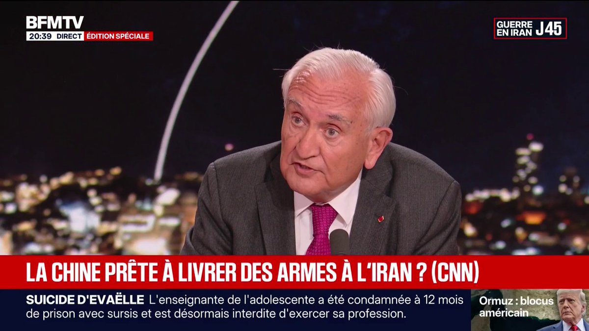 Selon les renseignements américains, la Chine livrerait des armes à l'Iran
