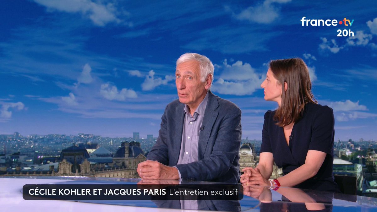 🔴🎙️"Tout a basculé, nous sommes rentrés dans un autre monde", Jacques Paris, ancienne otage détenue en Iran, raconte sa prise d'otage à quelques minutes avant son embarquement pour la France. #JT20h