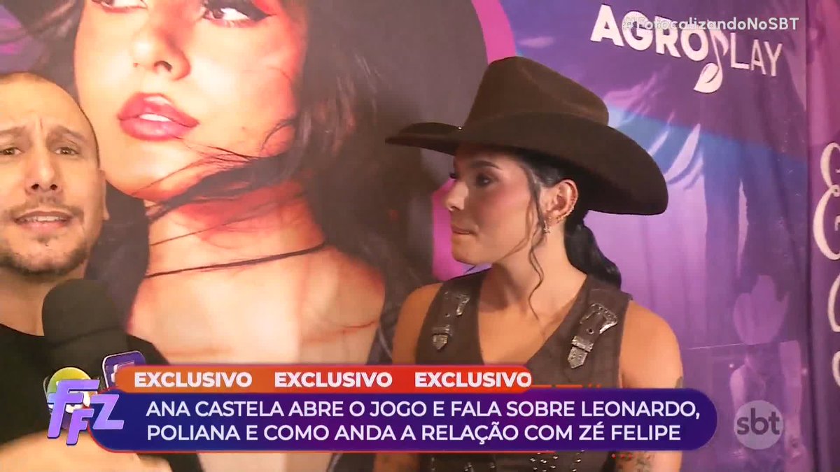 Ana Castela foi direta ao falar sobre a relação com Zé Felipe! #FofocalizandoNoSBT