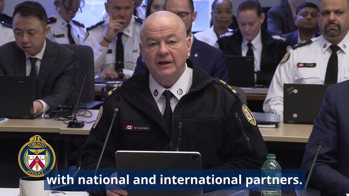 At the Toronto Police Service Board meeting today Chief Myron Demkiw spoke about Toronto Police’s participation in Vital Archer – a bi-lateral, interagency training exercise focused on responding to complex, high-risk incidents. This is the first time a Canadian municipal police service has taken part in this long-standing exercise. There is no threat to public safety – but it’s important that we be as prepared as possible in the event of a real-life scenario.