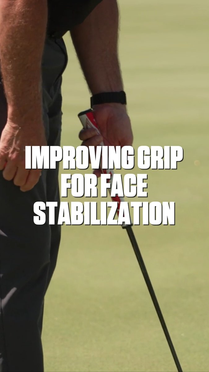 Dave Phillips demonstrates why a grip adjustment might be the simplest fix for a more stable putter face. Full video on YouTube.