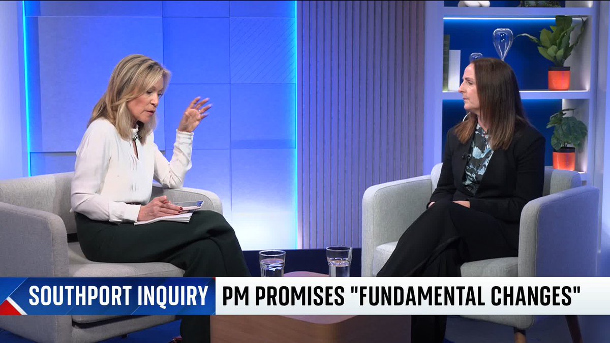 🗣️ How can we try make sure Southport doesn't happen again? Chief Executive of the Youth Justice Board who gave evidence at the Southport Inquiry says while we can never say something like this won’t happen again, everyone must learn to understand their responsibilities