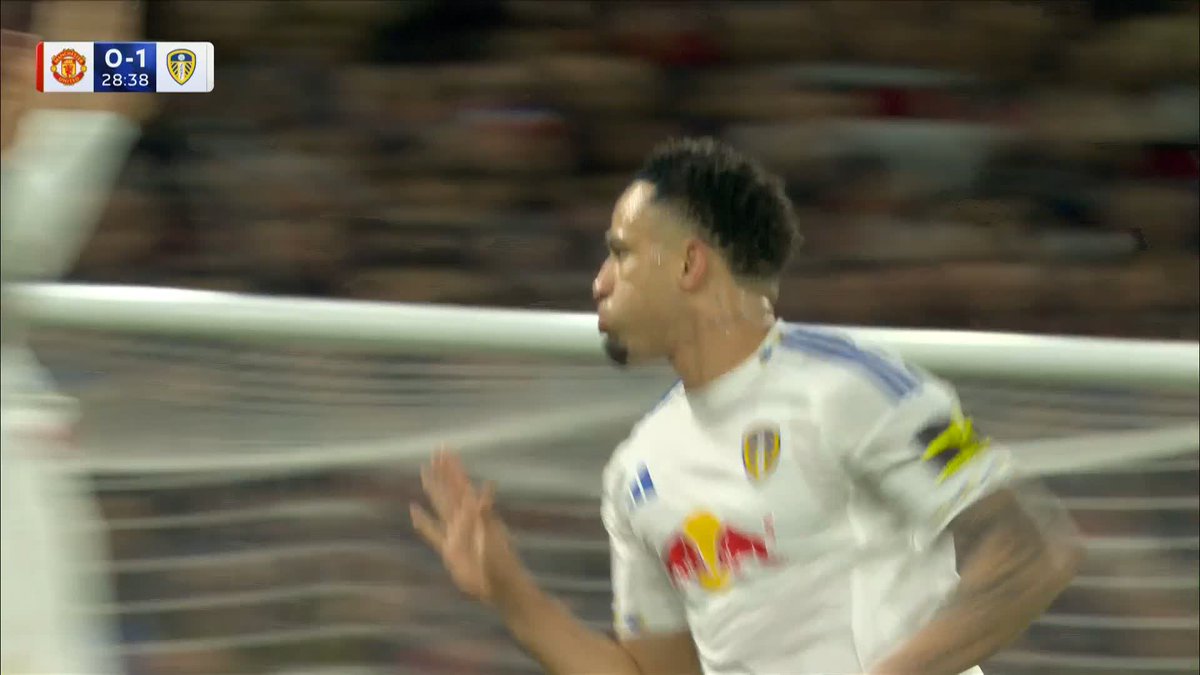Manchester United fail to clear the ball and Noah Okafor punishes them, AGAIN! ⚡️