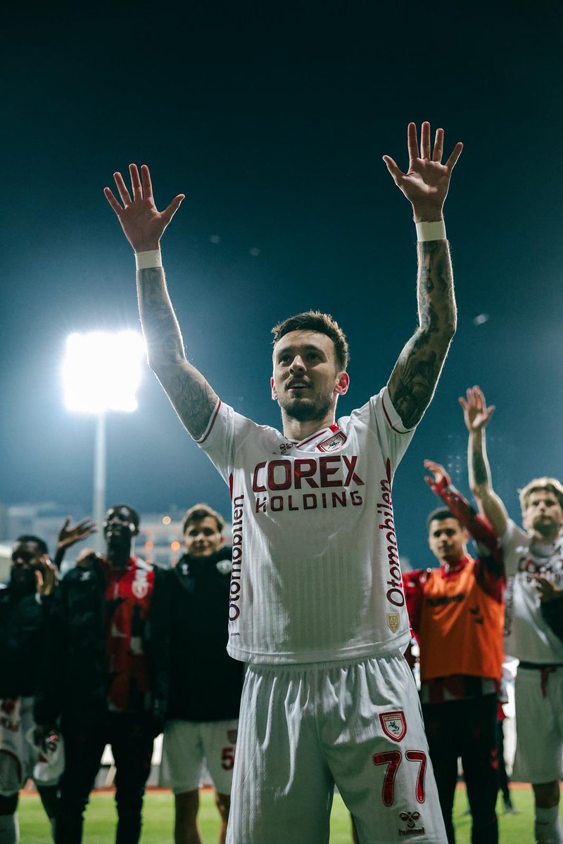 Afonso’dan ilk galibiyet üçlüsü 🍓 #Samsunspor #AtatürklüArma