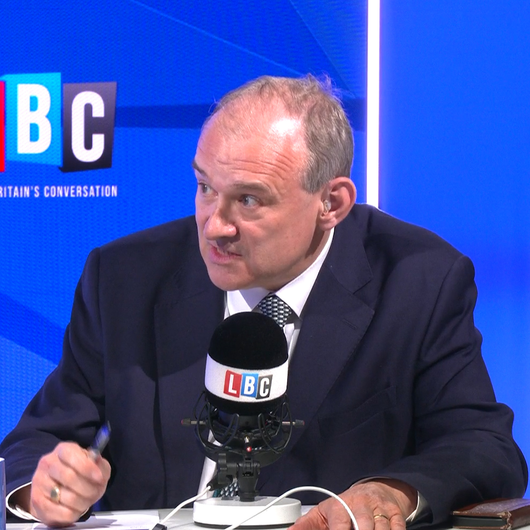 'The US, Israel and Iran have all behaved outrageously in this war.' Ed Davey believes the UK was right not to get heavily involved in the ongoing Middle East conflict.