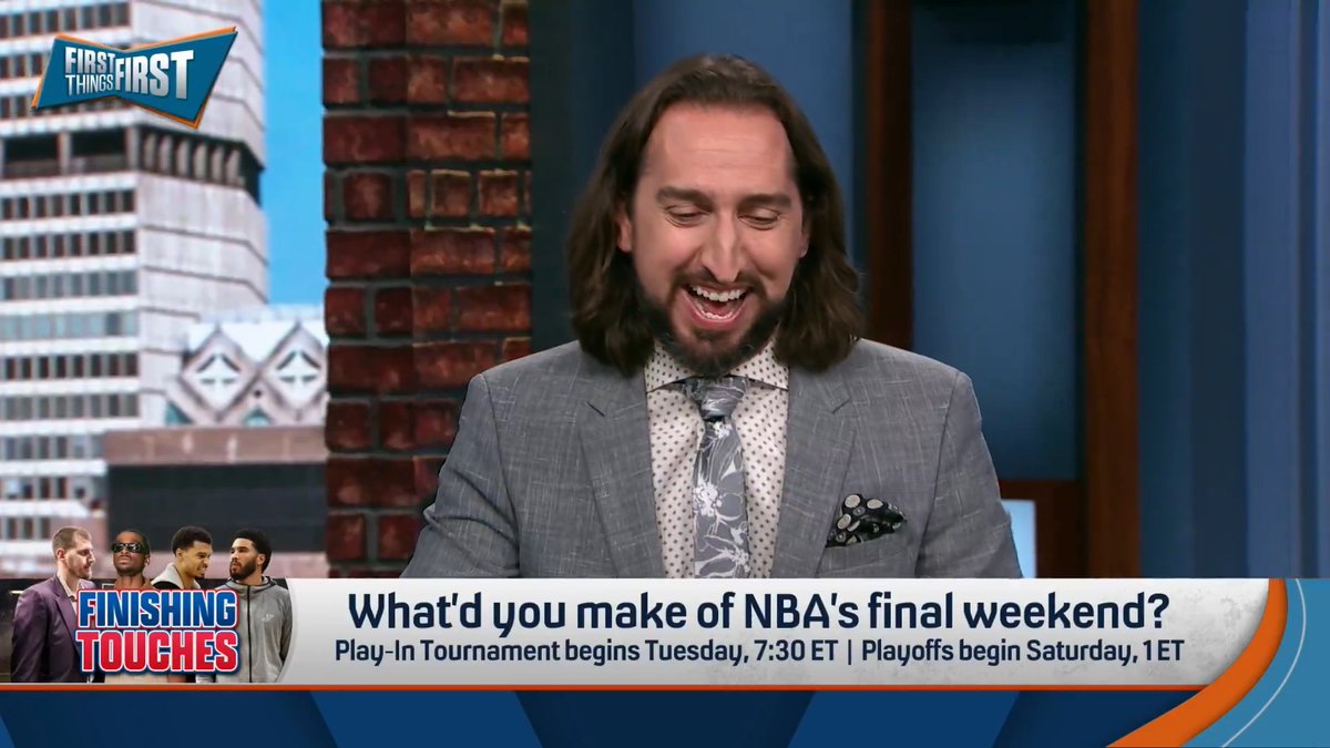Not the point, guys! 😅 nick wright | Wildes | Chris Broussard