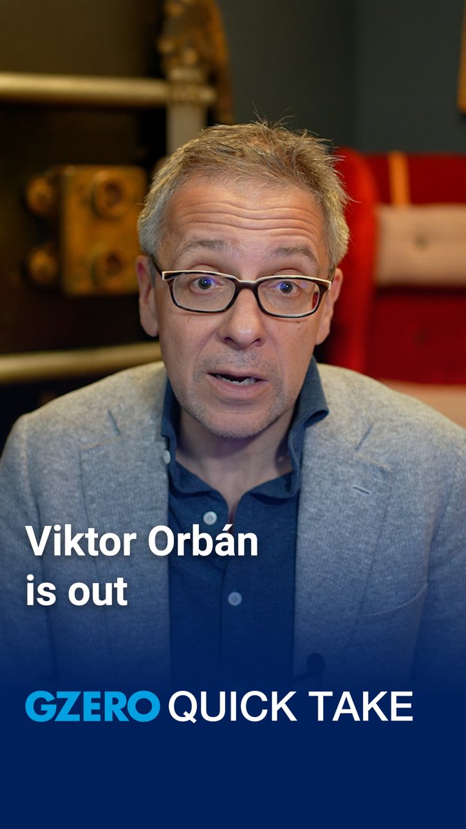 hungary’s election wasn’t a shift left. it was a rejection of kleptocracy. big difference. big implications. GZERO Media