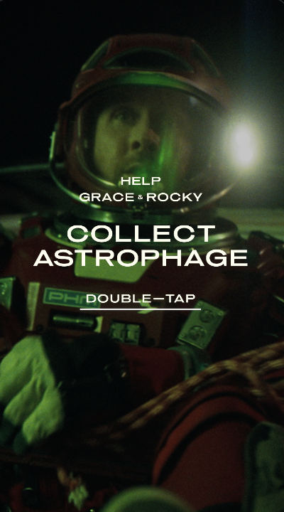 We’re counting on YOU. Double tap quickly to help Grace & Rocky save stars! How many tries did it take you? #ProjectHailMary - now playing in theaters and returning to IMAX April 17th.