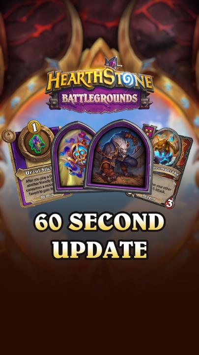 ⏱️ 👀 Check out all the new changes coming to Battlegrounds in 60 SECONDS! Which updates are you most excited about?