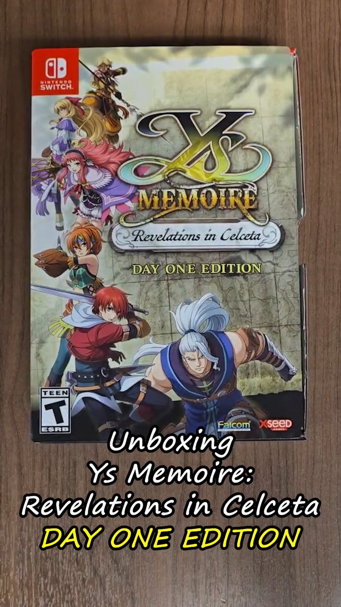 Can’t get lost when you have Adol’s map to guide you, and that’s just one of many surprises you'll discover in our unboxing of the Day One Edition for Ys Memoire: Revelations in Celceta. Order yours today: