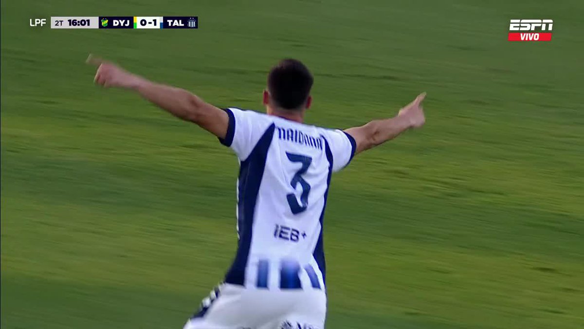 DOBLETE de Alexander Maidana, lateral izquierdo de Talleres, hoy vs Defensa. Recordemos que fue citado por Gustavo Alfaro y ya debutó en la última Fecha FIFA con Paraguay. 20 años, gran presente. 💎🇵🇾