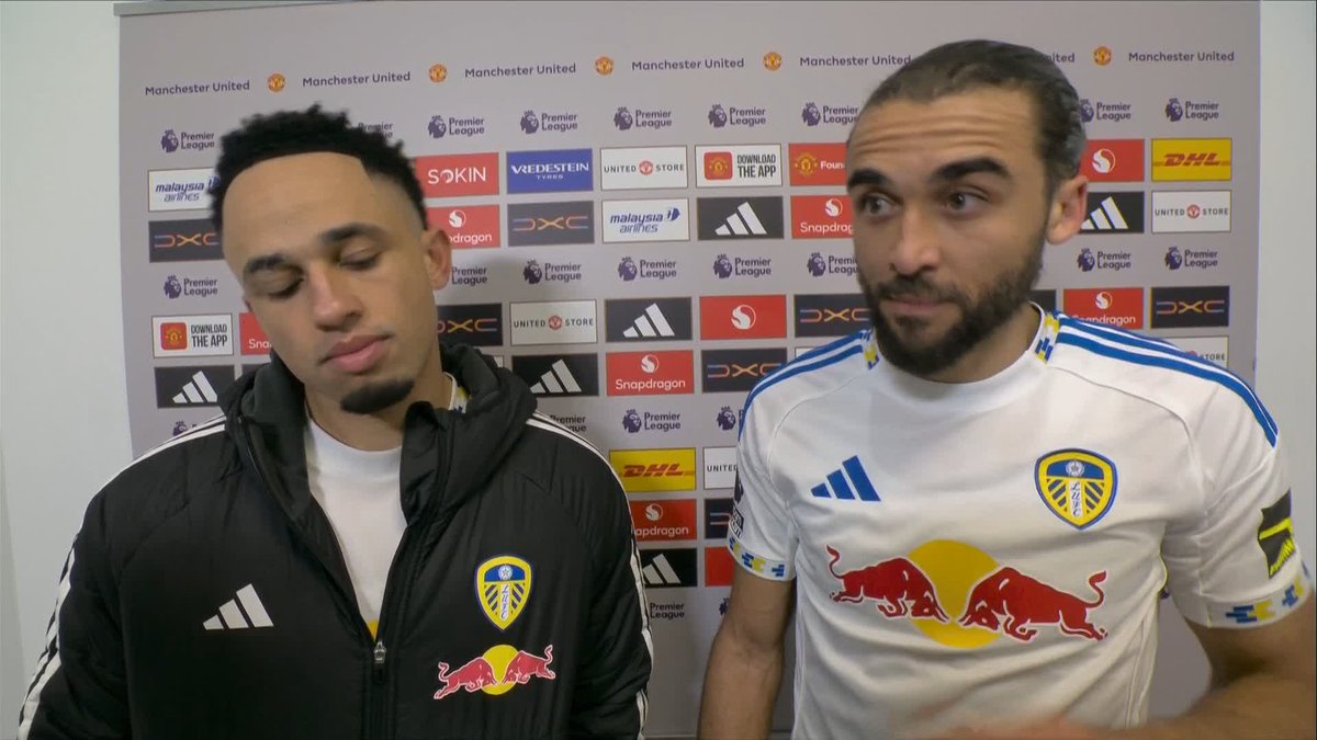 "We came here to win." Dominic-Calvert Lewin and Noah Okafor react to a big win for Leeds 💪