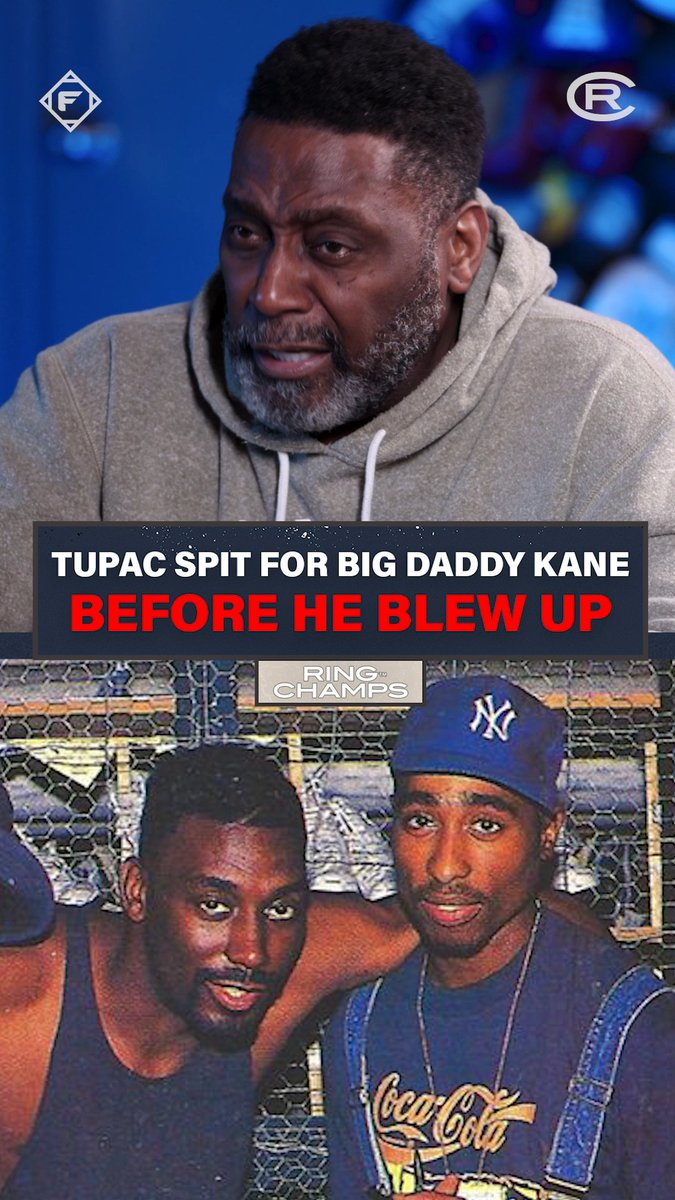 Before Tupac was 2Pac, he was opening for Big Daddy Kane as part of Digital Underground. He pulled Kane aside mid-tour and let his verses do the talking... and Kane saw it instantly 🕊️ Catch RING CHAMPS, featuring Big Daddy Kane, out now on the RING CHAMPS YouTube.