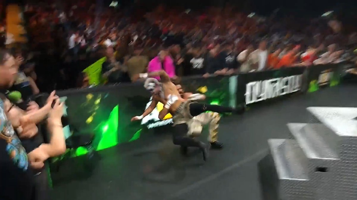 Handpicked by The Invisible Hand Family, @AndradeElIDolo fought to keep DARBY ALLIN away from a chance at the AEW World Championship, but Darby didn't stay down! Watch the #AEWDynasty replay RIGHT NOW on @SportsOnMAX!