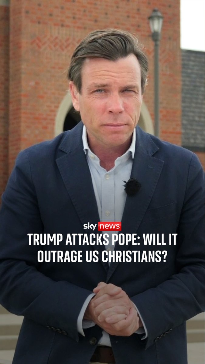 The US president has been targeting Pope Leo after he criticised the war in Iran. He also deleted an AI image of himself as Jesus Christ. Outside of the 'Washington bubble', will Donald Trump’s attacks on the Pope upset the faithful? ⬇️ Mark Stone