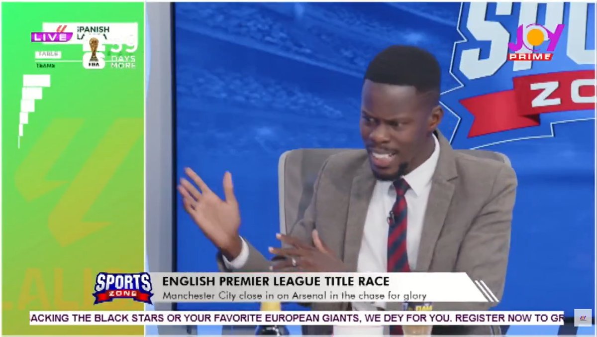 'If Arteta can’t get Arsenal over the promised land, maybe he is Moses. I don’t want to believe it is mental; maybe it is spiritual.' Mikel Arteta’s most fervent believer, Mr. Daniel Koranteng, looks like he’s giving up on him. #SportsZone