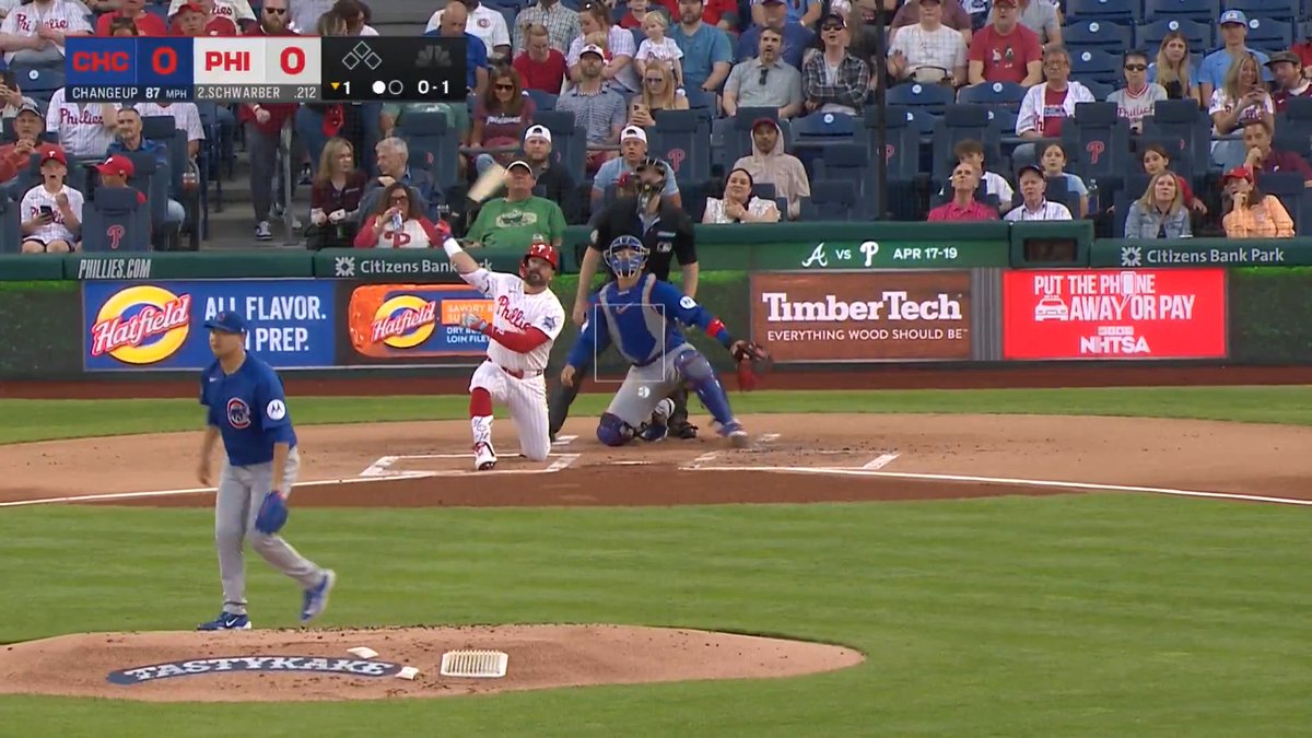 PETE CROW ARMSTRONG ROBS SCHWARBER OF A HOME RUN 😱😱😱