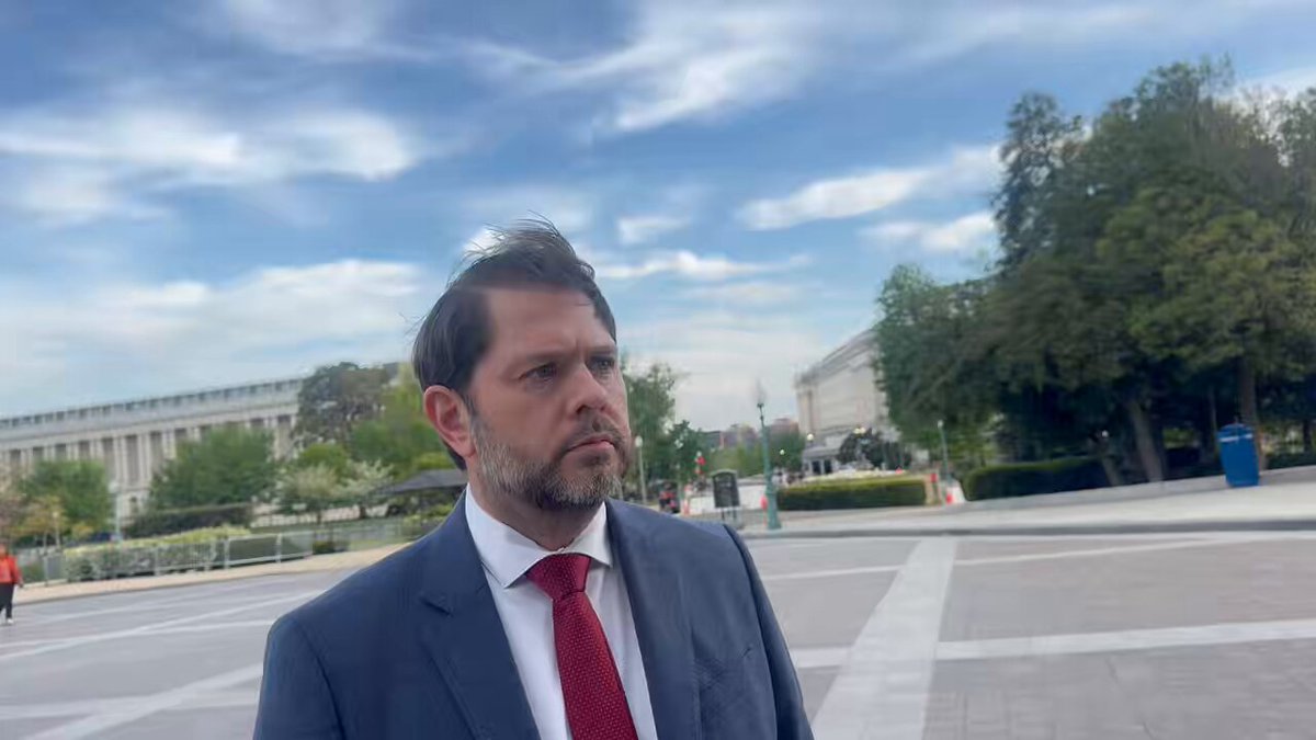 In a brief interview outside the Capitol tonight, Gallego told me and Michael Gold that Swalwell led a "double life" and he never suspected he was pursuing staff as has been alleged.