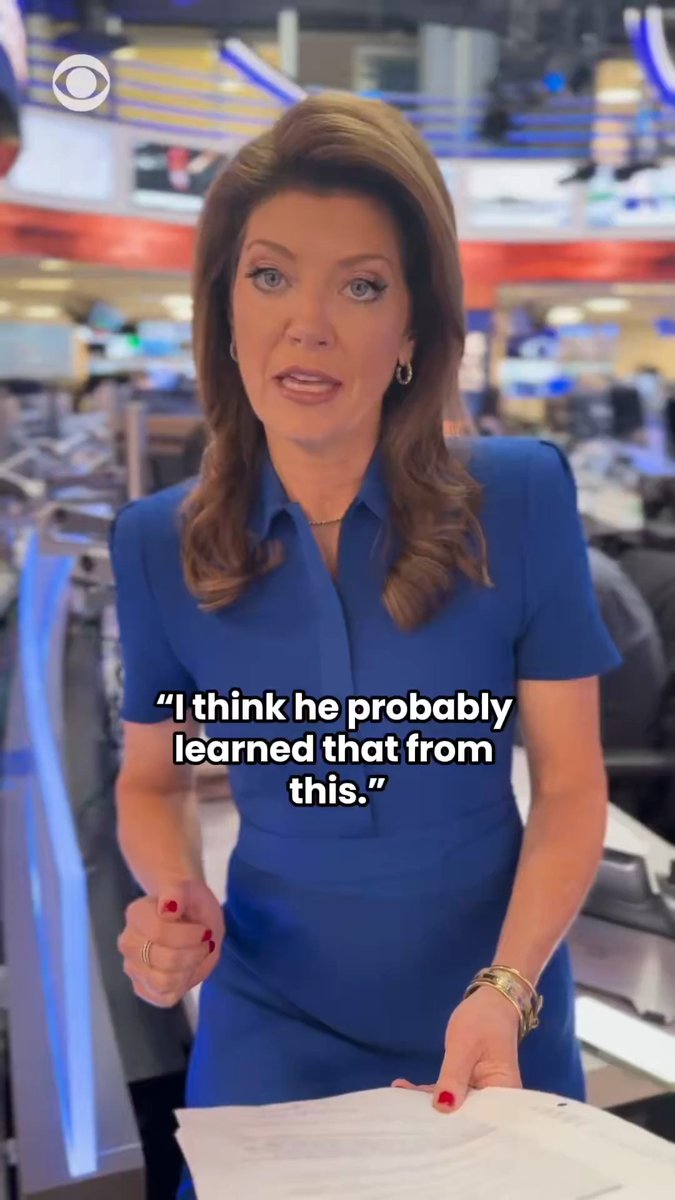 President Trump told CBS News’ Norah O'Donnell 🇺🇸 that Pope Leo is "wrong on the issues" Monday after lashing out at the pontiff late Sunday. Here’s what he said.