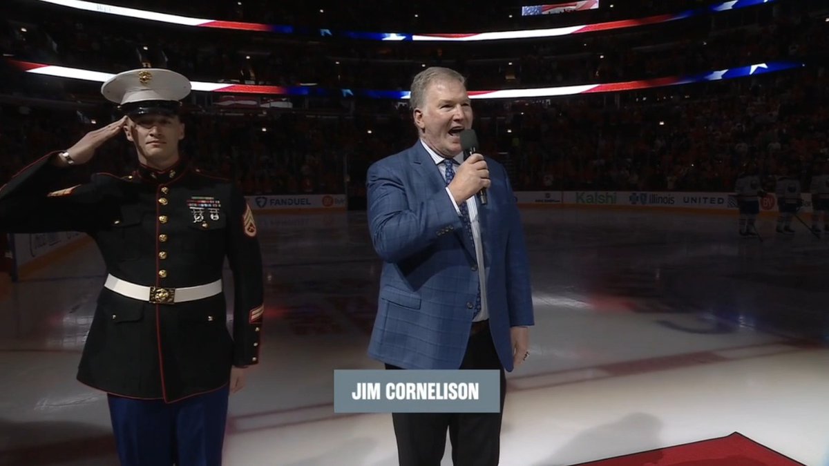Holy shit What an anthem from Jim Cornelison